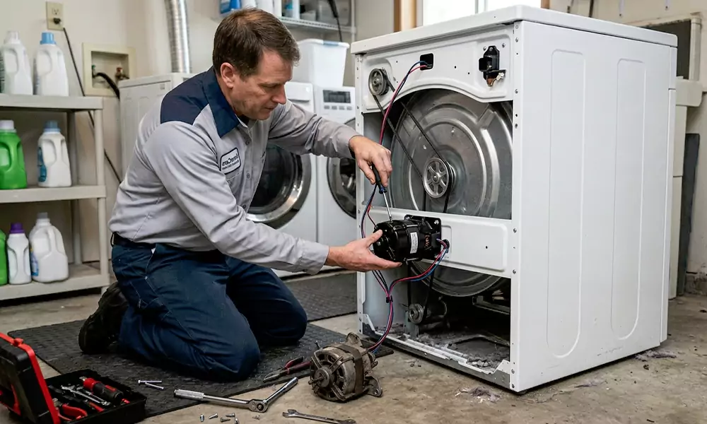 Dryer Motor Replacement in Southaven, MS